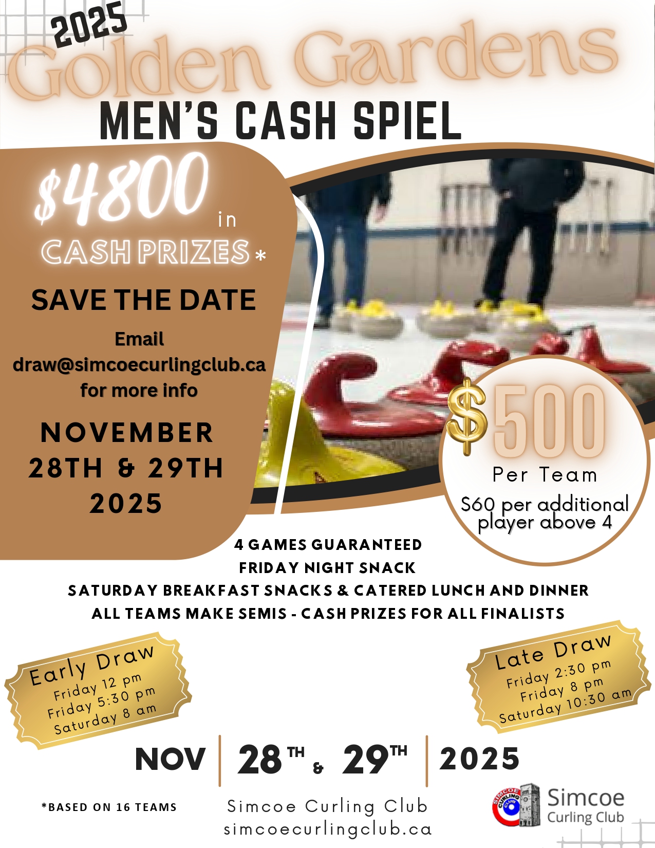 Simcoe CC Golden Gardens Bonspiel 2025