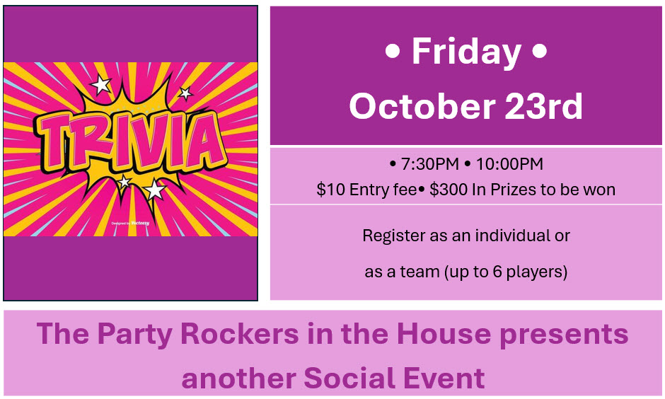 2026 Trivia Night October 23rd